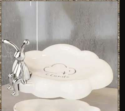 Soap Dish Holder Cloud Shaped