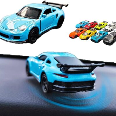 Car Dashboard Display Stand with Rotating Base, Die-Cast Model Car Spinner Toy-Drifting car for Dashboard Fign1