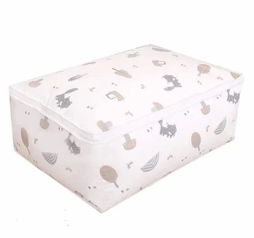 Storage Organizer Printed Square Bag