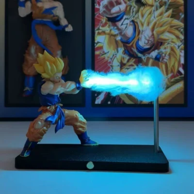Z Goku Night Light ,Anime Figure Desk Lamp