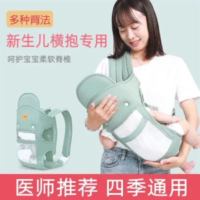Carrier Bag for Newborn to Toddler | All Seasons & All Position Carrier/Backpack With Hip Seat for Child, Infant